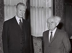 Maurice Couve de Murville - Ben Gurion 1960