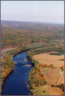 Middle Delaware River above Walpack Bend