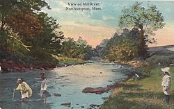 Mill River Northampton c 1910