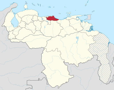 Miranda in Venezuela (+claimed)