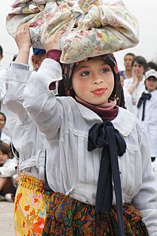 Montevideo school play laundress