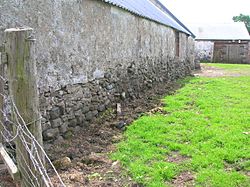 Montfode threshing mill and dam wall
