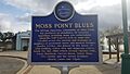 Moss Point Blues - Mississippi Blues Trail Marker
