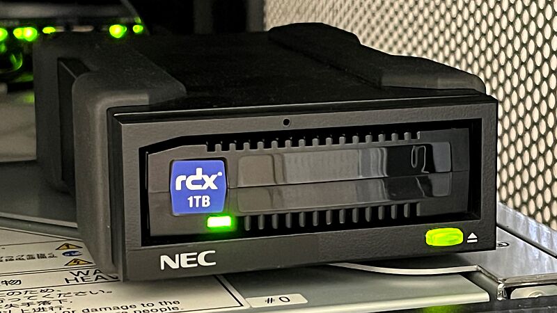 NEC RDX drive 2022-08-10