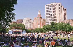 The New Haven Green Historic District