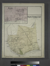New Utrecht. Kings Co. - Bath, Town on New Utrecht, Kings Co. NYPL1527265f