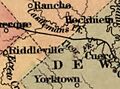 Nixon-Rancho-Clear Fork, Texas area in 1873
