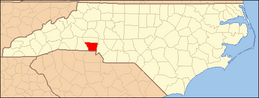 North Carolina Map Highlighting Gaston County.PNG