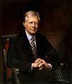 Official presidential portrait of Jimmy Carter (by Herbert E. Abrams, 1982)