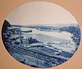 Old Pontoon Bridge North McGregor Iowa 1885