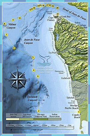 Olympic Coast NMS map 2