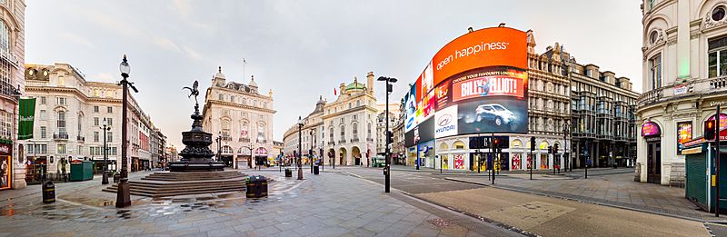 Piccadilly Circus Dawn BLS