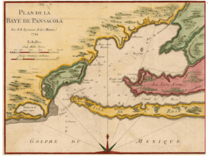Plan de la baie de Pensacola (1744).png