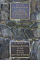 Plaques on Glencoe Monument