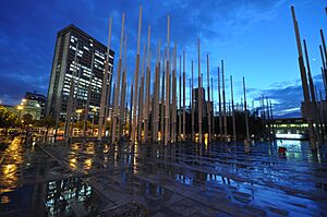 Plaza de Cisneros Medellin Colombia