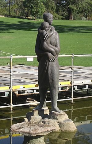 Public art - Pioneer Womens Memorial, Kings Park Perth