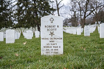 Raymond R. Scott, Arlington National Cemetery - 2020