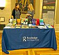 Routledge stand at Senate House History Day 2018