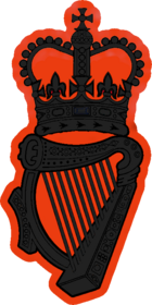 Cap Badge of the RUC from 1970 onwards.