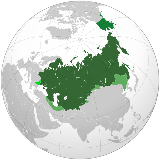 Russian Empire (orthographic projection)