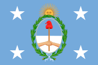 Standard of the President of Argentina Afloat.svg