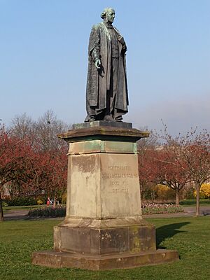 Statue of Lord Aberdare, Alexandra Gardens, Cardiff
