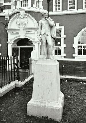 Statue of Shakespeare in Coade stone at University of East London (16331989992)