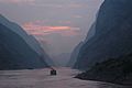 Sunset on the Yangtze River