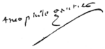 Théophile Gautier's signature.png