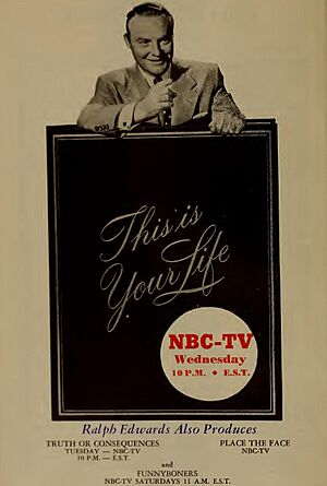 This is Your Life NBC-TV ad in The Radio Annual and Television Yearbook, 1955 (IA radioannua00radi) (page 22 crop)