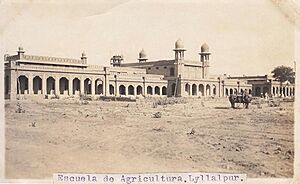 University of Agriculture, Lyallpur, British India