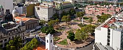 View of Plaza de Mayo