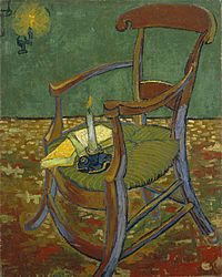 Vincent van Gogh - De stoel van Gauguin - Google Art Project