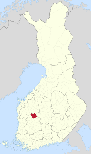 Location of Virrat in Finland