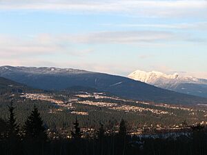 Westwood Plateau from Bby Mtn