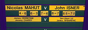 Wimbledon Isner Mahut Longest Match