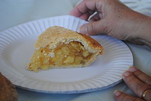 Yatala Pie Shop, slice of pie, 2015