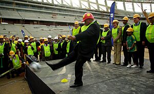 Zuma Stadium Tour, 2009 World Economic Forum on Africa