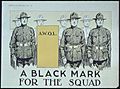 " A Black Mark for the Squad. A.W.O.L." - NARA - 512701