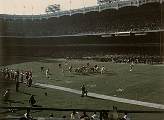 1969 Notre Dame - Army football Yankee Stadium