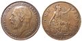 1 penny 1927 george 5