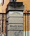 2014 Striver's Row Gate No. 6 W 138 northwest closeup