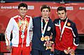 2018-10-12 Wrestling Boys Greco-Roman 60kg at 2018 Summer Youth Olympics – Medal Ceremony (Martin Rulsch) 22