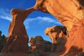 A536, Grand Staircase-Escalante National Monument, Utah, USA, Devils Garden, Metate Arch, sunset, 2016