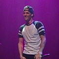 Aaron Carter Performing at the Gramercy Theatre - Photo by Peter Dzubay (cropped)