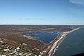 Aerial view of Trustom Pond National Wildlife Refuge (RI) (8158417032)