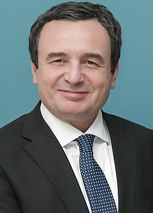 Portrait of Albin Kurti
