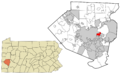 Allegheny County Pennsylvania incorporated and unincorporated areas Wilkinsburg highlighted
