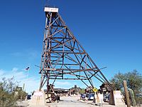 Apache Junction-Goldfield Ghost Town-tower