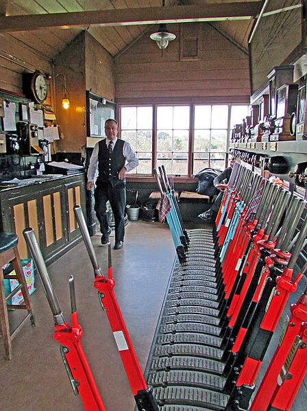 Bewdley Signal Box SVR 16.04.16